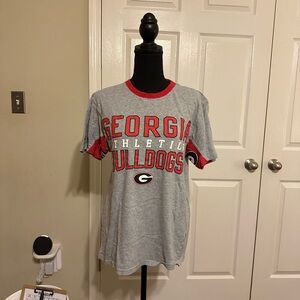 Gray Georgia Bulldogs T-Shirt Bin2